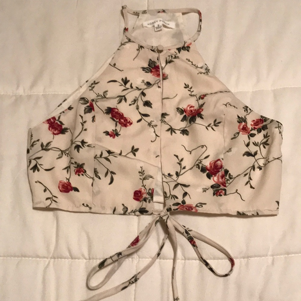 Floral Crop Top